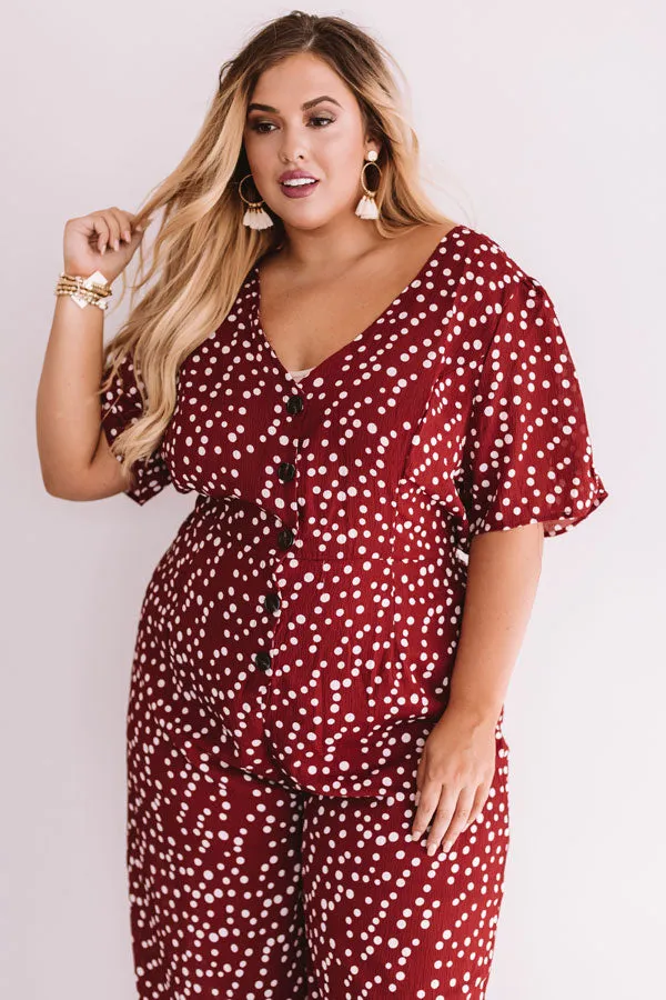 A Side Of Chic Jumpsuit  Curves