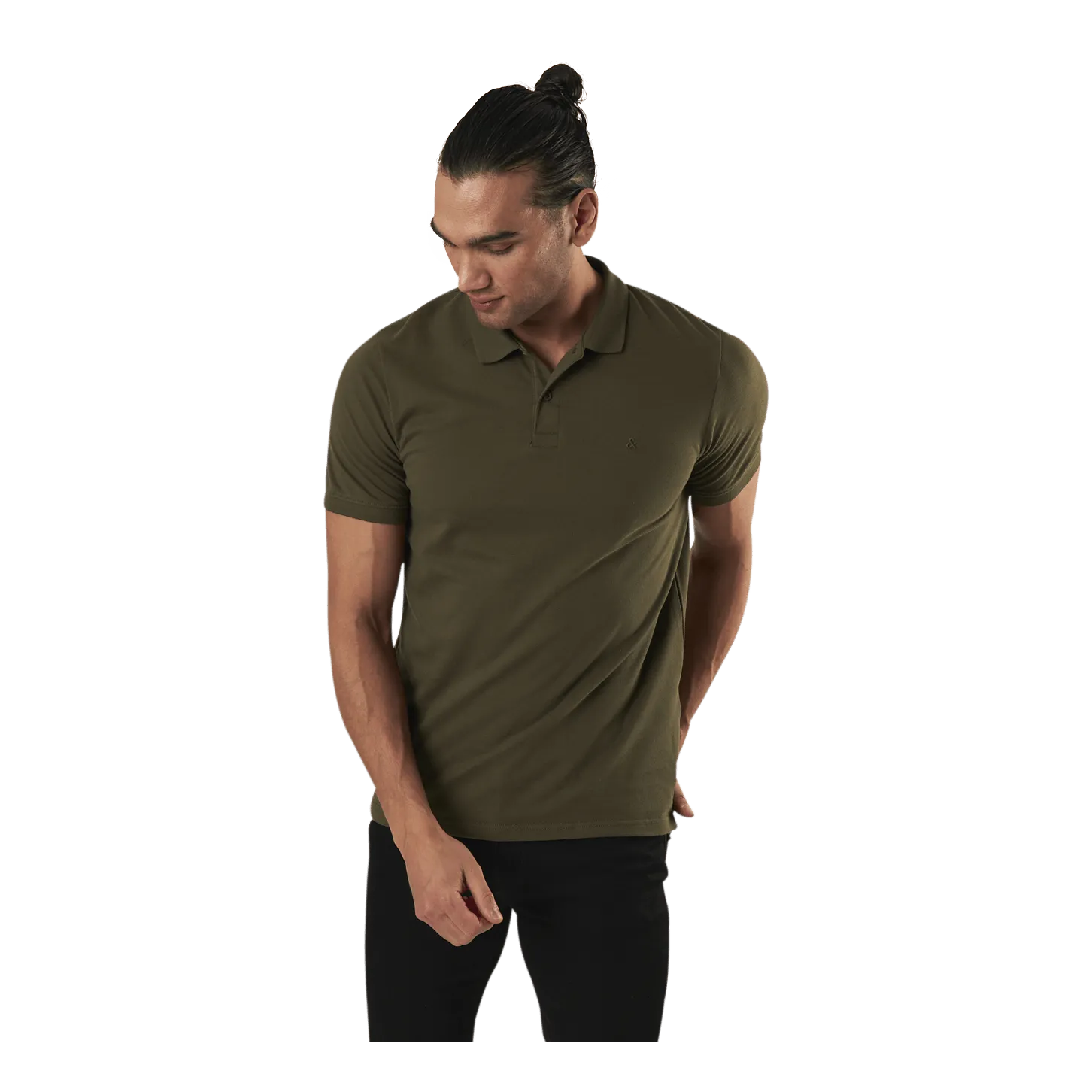 Basic Polo Ss Green