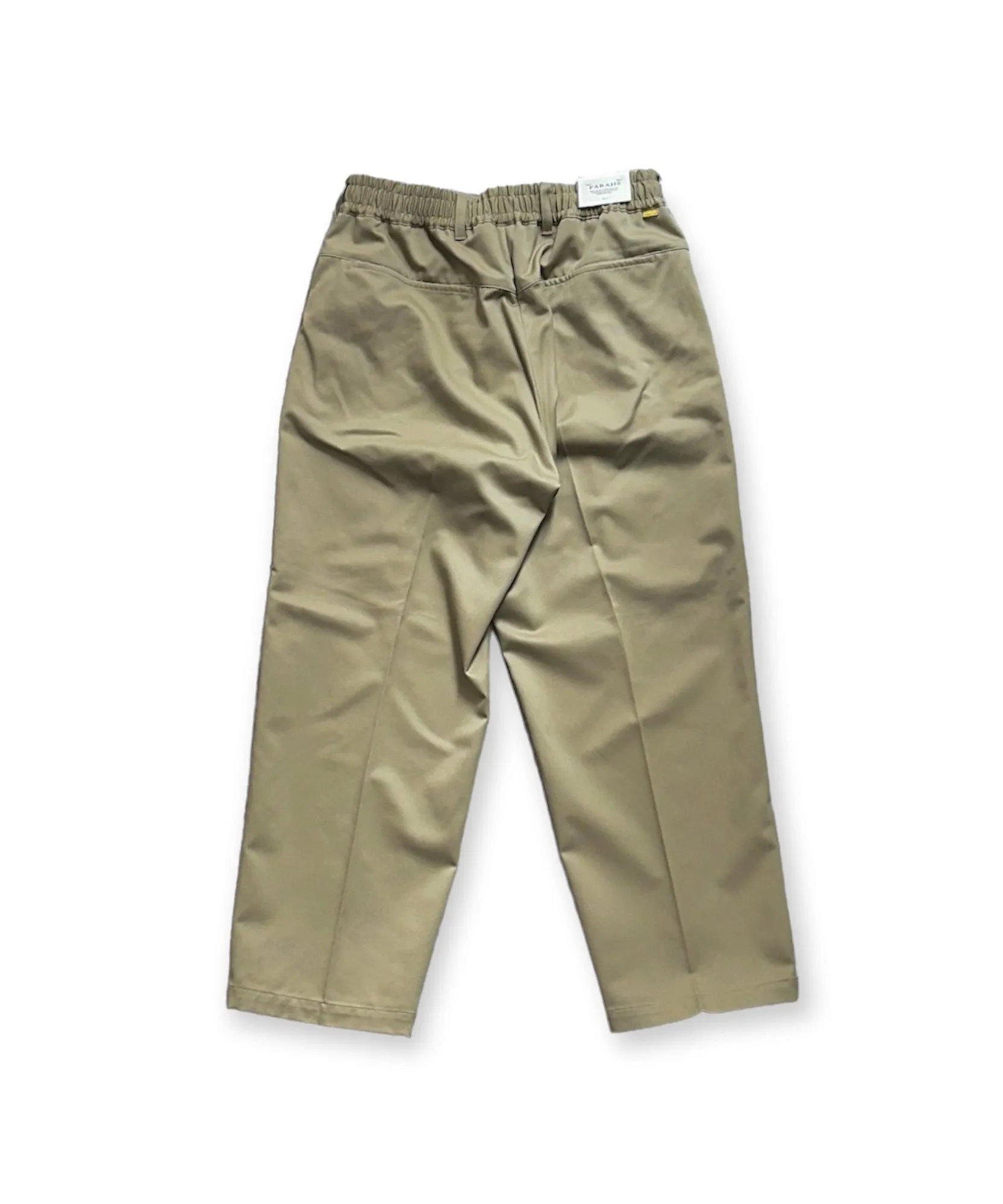 Easy Wide Tapered Pants "BEIGE"