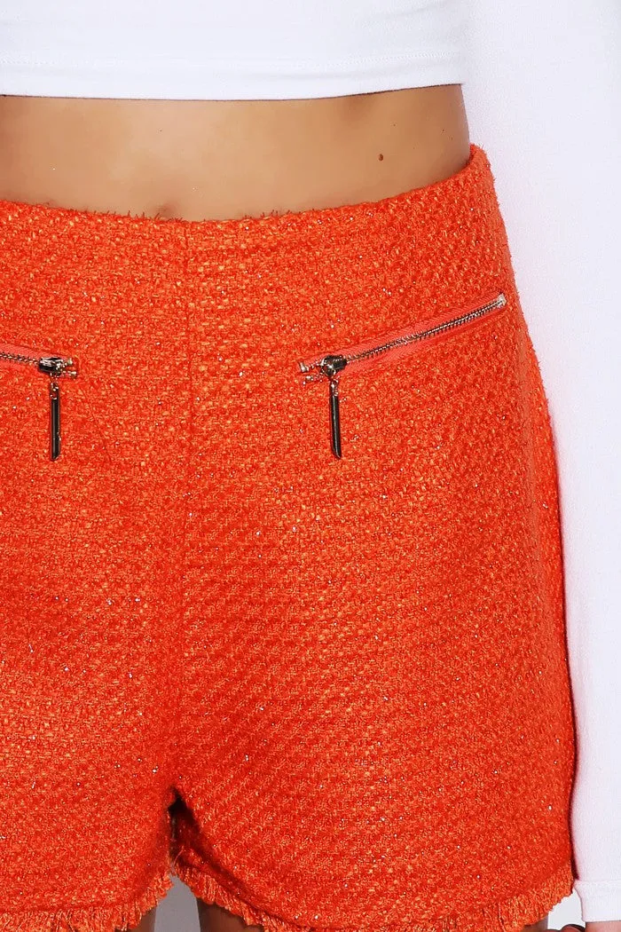 HIGH WAISTED ZEST SHORTS
