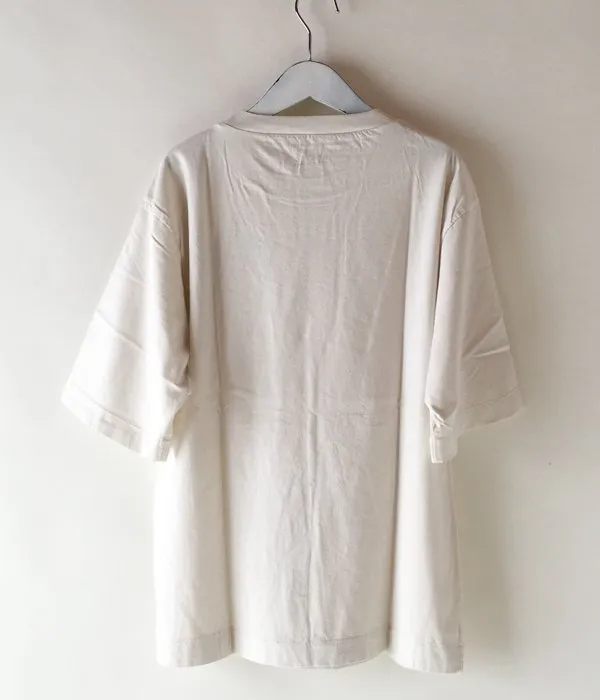 MHL./GARMENT DYE BASIC JERSEY SS T-SHIRTS (PINK)
