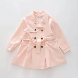Pink Trench Coat