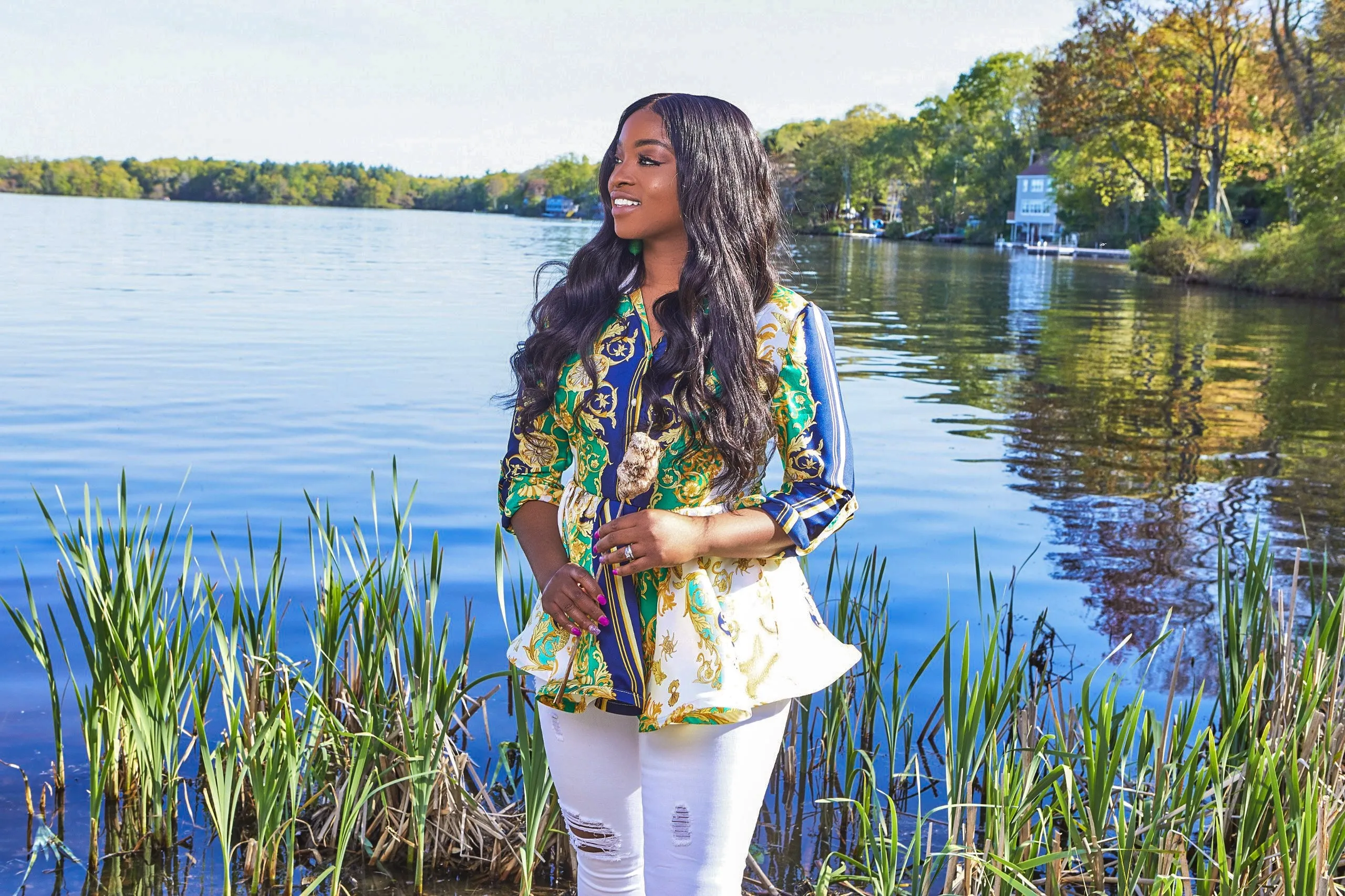 Standout Peplum Top
